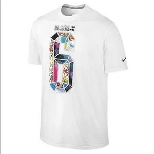 Brand New Nike LeBron James Men’s “LeBron What The” Dri-Fit T-Shirt Men’s 2XL